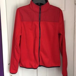 Red fleece Aeropostale jacket
